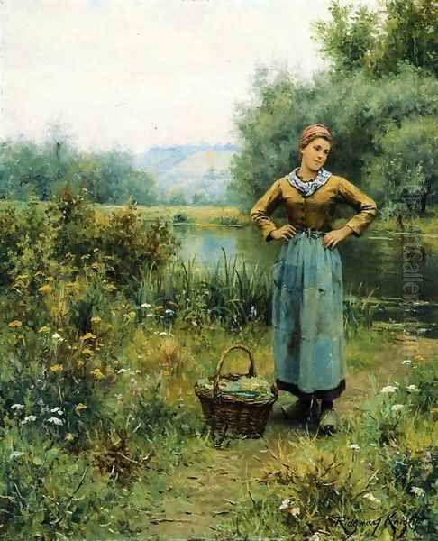 Girl In A Landscape - view 1