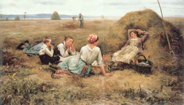 The Harvesters Resting - view 1