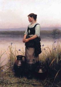 Far Away Thoughts by Daniel Ridgway Knight