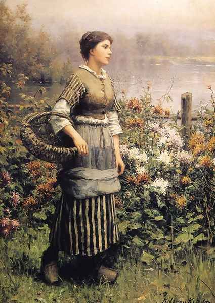 Maid Among The Flowers - view 1