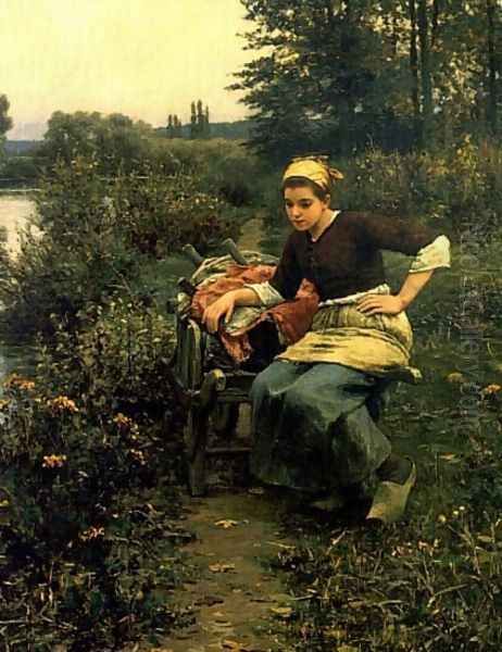 Woman In Landscape - view 1