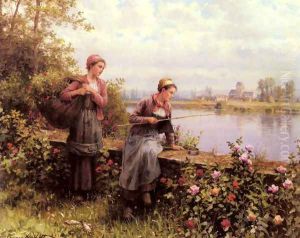 Maria And Madeleine Fishing