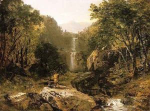 Catskill Mountain Scenery by John Frederick Kensett