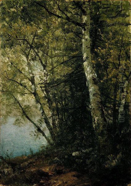Study Of Beeches - view 1
