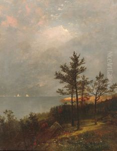 Gathering Storm On Long Island Sound by John Frederick Kensett