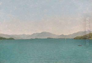 Lake George Free Study by John Frederick Kensett