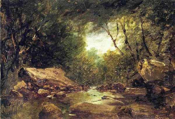 Brook in the Catskills - view 1
