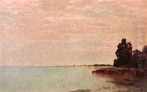 Long Neck Point from Contentment Island, Darien, Connecticut - view 1
