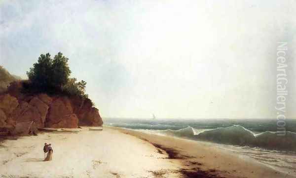 Coast Scene with Figures - view 1
