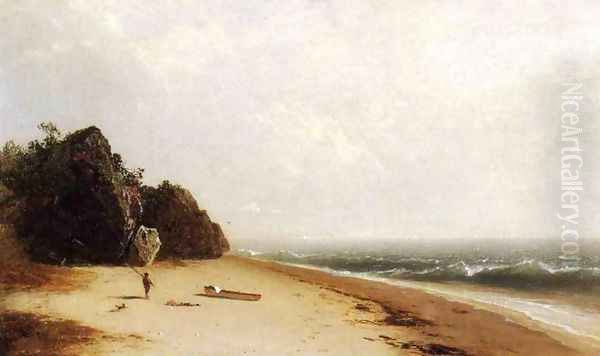 Beach at Newport - view 1