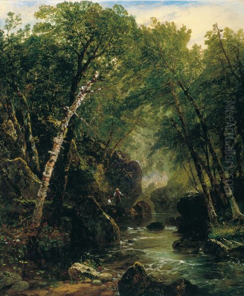 Trout Fisherman - view 1