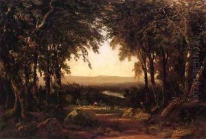 View from Richmond Hill by John Frederick Kensett