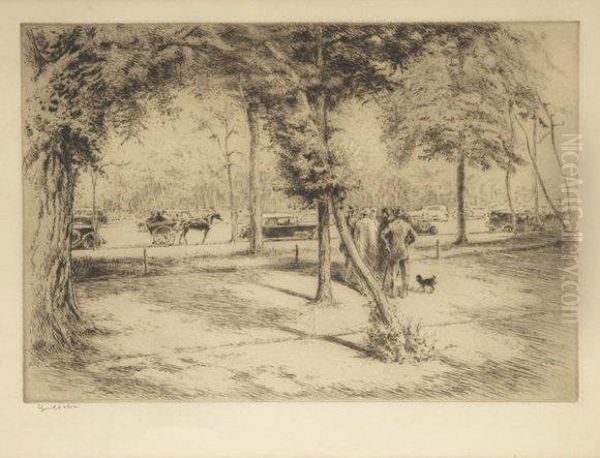 Au Bois De Boulogne - view 1