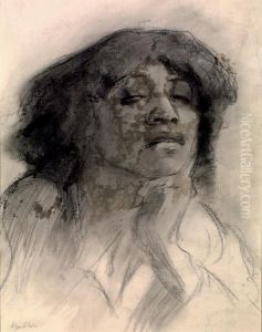 Etude De Femme En Buste : Aicha