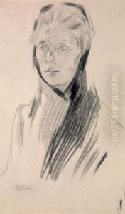 Portrait De Femme En Buste