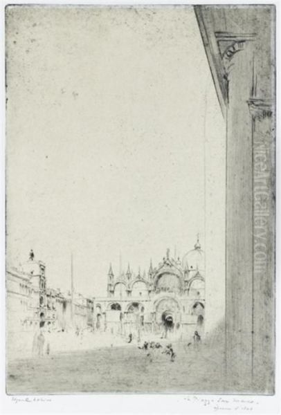 Venise, La Piazza. - view 1