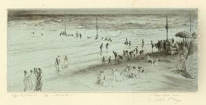 Petite Plage, Viller-sur-mer. 1930