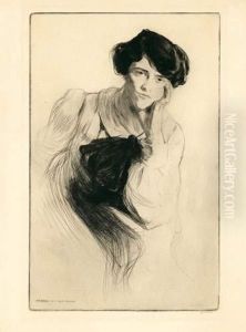 Mademoiselle Delvair De La Comedie Francaise. 1901.