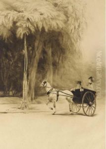 Le Tonneau by Edgar Chahine