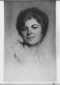 Two Drypoints. Lucienne