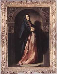 Virgin Mary 1630 by Thomas De Keyser
