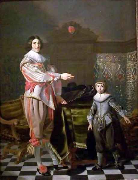 Portrait of a Father and His Son - view 1