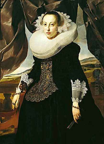 Portrait of a Young Dutch Woman - view 1