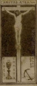 Caritas Aeterna by Fernand Khnopff