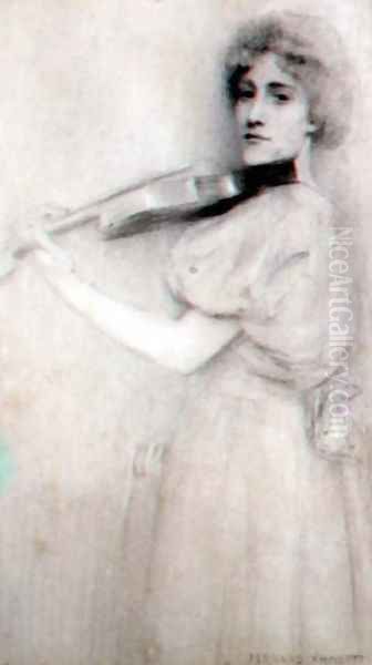 A Violinist, 1898 - view 1