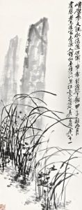 Orchid And Rock by Wu Changshuo
