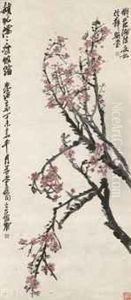 Plum Blossoms by Wu Changshuo
