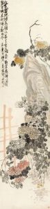 Chrysanthemum by Wu Changshuo