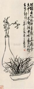 Orchid by Wu Changshuo