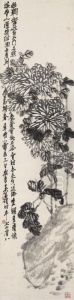 Autumn Chrysanthemums by Wu Changshuo