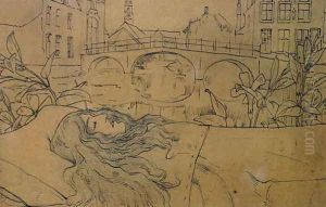 Bruges, The Death by Fernand Khnopff
