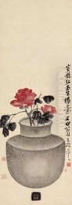 Flowers by Wu Changshuo
