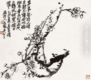 Plum Blossoms by Wu Changshuo