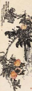 Peaches by Wu Changshuo