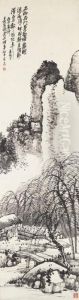 Willow Trees And Huts