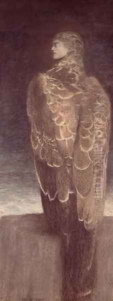 Sleeping Medusa, 1896 by Fernand Khnopff