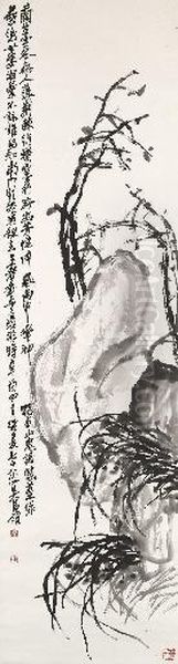 Orchid And Rock - view 1