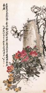 Flowers by Wu Changshuo