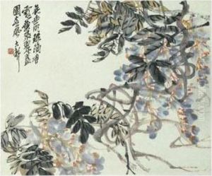 Wisteria by Wu Changshuo