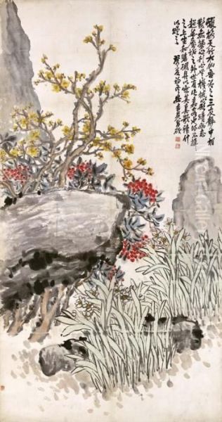 Winter Flowers - view 1