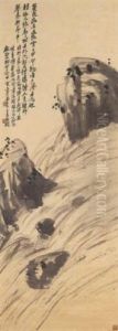 Rocky Stream by Wu Changshuo