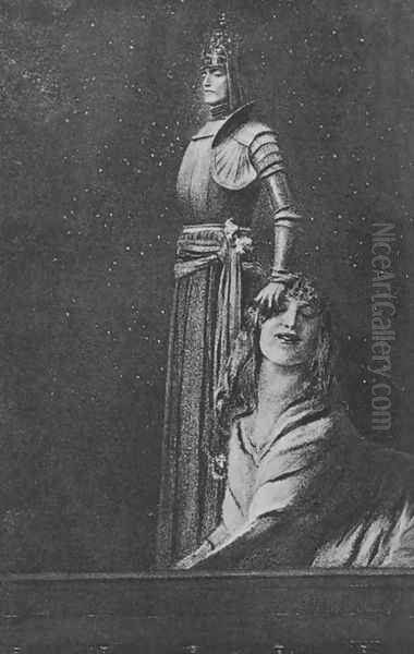The Meeting of Animalism and an Angel - view 1