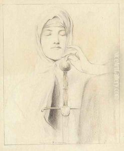 Study for 'L'idee de justice'