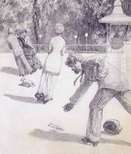 'Paraphrase on the Discovery of a Glove', pub. 1881 by Max Klinger