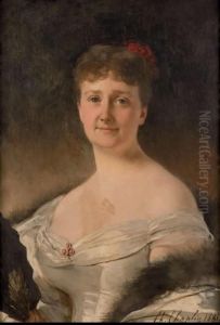 Femme En Robe De Bal by Charles Josua Chaplin