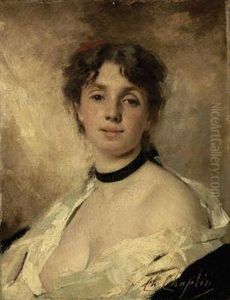 The Artist's Muse by Charles Josua Chaplin